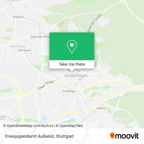 Kreisjugendamt Außenst map