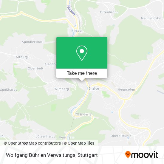 Wolfgang Bührlen Verwaltungs map