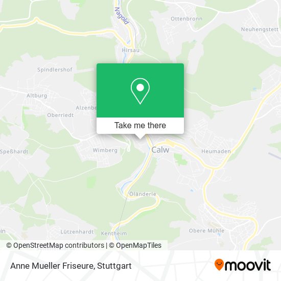 Карта Anne Mueller Friseure