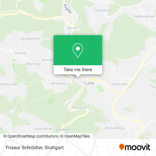 Карта Friseur Schrödter