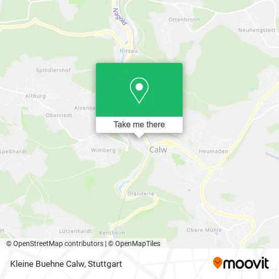 Карта Kleine Buehne Calw
