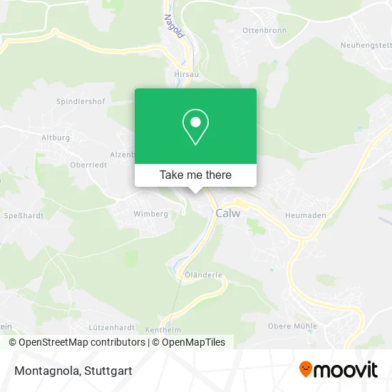 Карта Montagnola