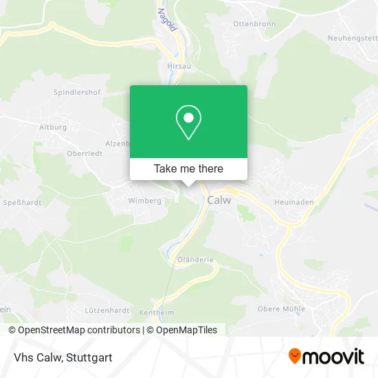 Карта Vhs Calw