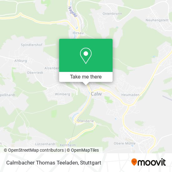 Calmbacher Thomas Teeladen map