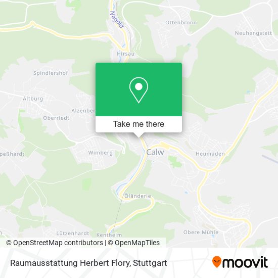 Raumausstattung Herbert Flory map