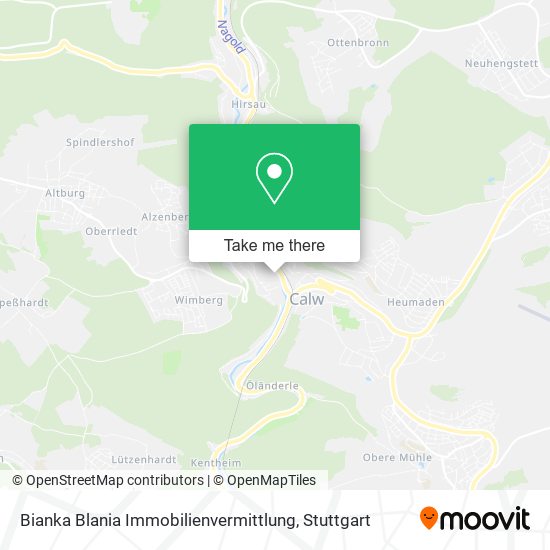 Bianka Blania Immobilienvermittlung map