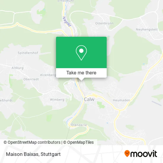 Карта Maison Baixas