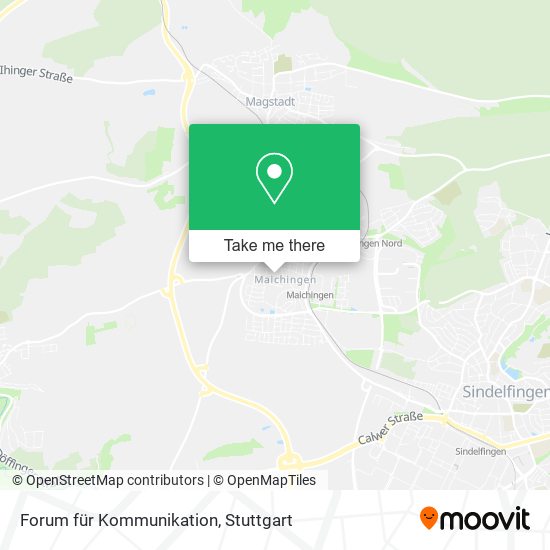 Forum für Kommunikation map