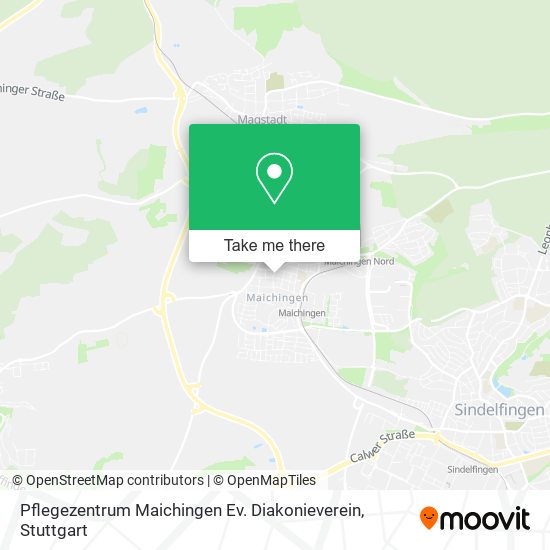 Pflegezentrum Maichingen Ev. Diakonieverein map