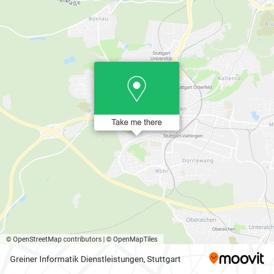 Greiner Informatik Dienstleistungen map