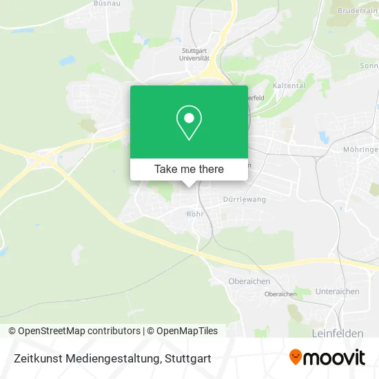 Карта Zeitkunst Mediengestaltung