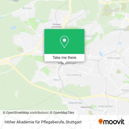 Карта Höher Akademie für Pflegeberufe