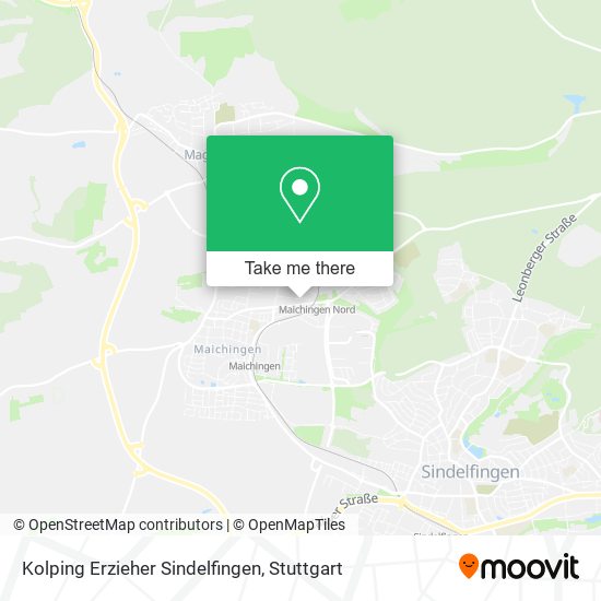 Kolping Erzieher Sindelfingen map