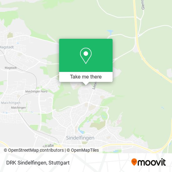 DRK Sindelfingen map