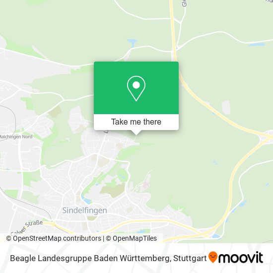 Карта Beagle Landesgruppe Baden Württemberg