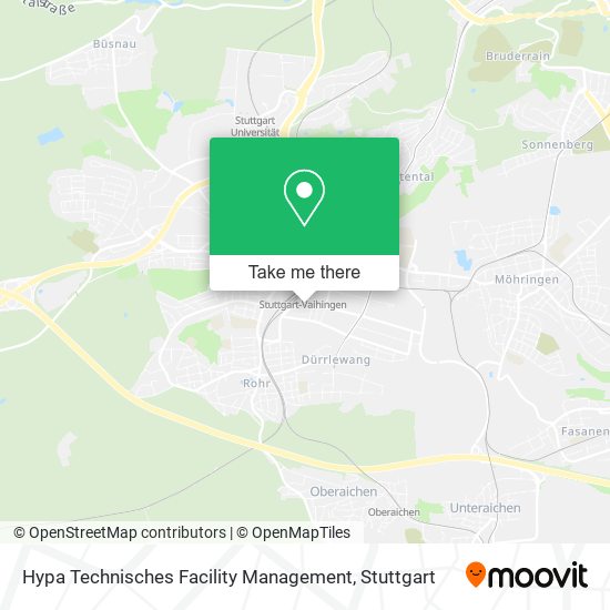 Hypa Technisches Facility Management map