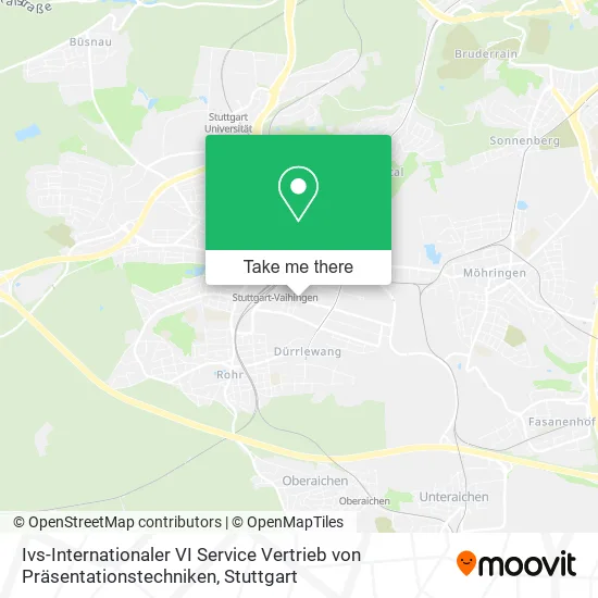 Карта Ivs-Internationaler VI Service Vertrieb von Präsentationstechniken