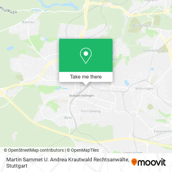 Карта Martin Sammet U. Andrea Krautwald Rechtsanwälte