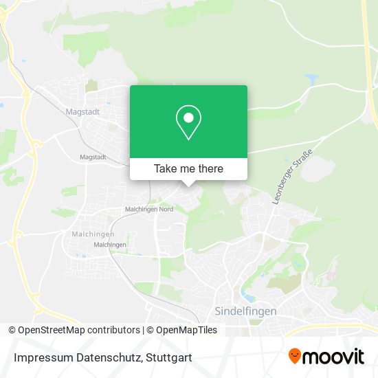 Impressum Datenschutz map