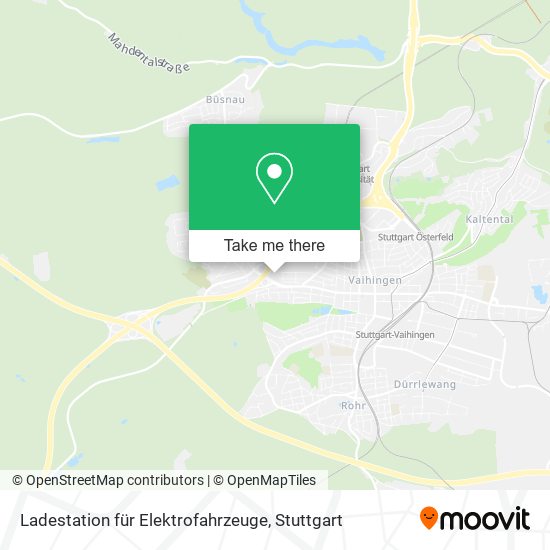 Ladestation für Elektrofahrzeuge map