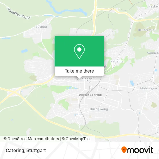 Карта Catering