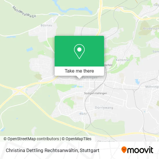 Карта Christina Dettling Rechtsanwältin