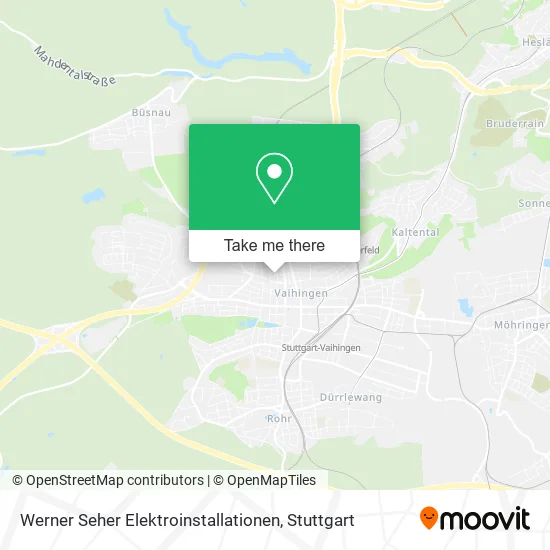 Карта Werner Seher Elektroinstallationen