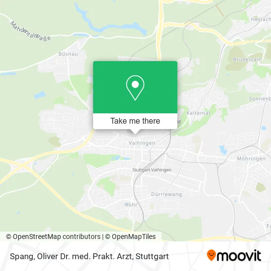 Карта Spang, Oliver Dr. med. Prakt. Arzt