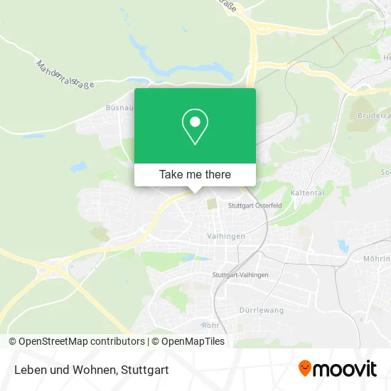 Карта Leben und Wohnen