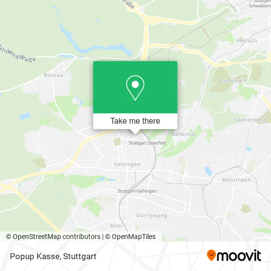 Карта Popup Kasse