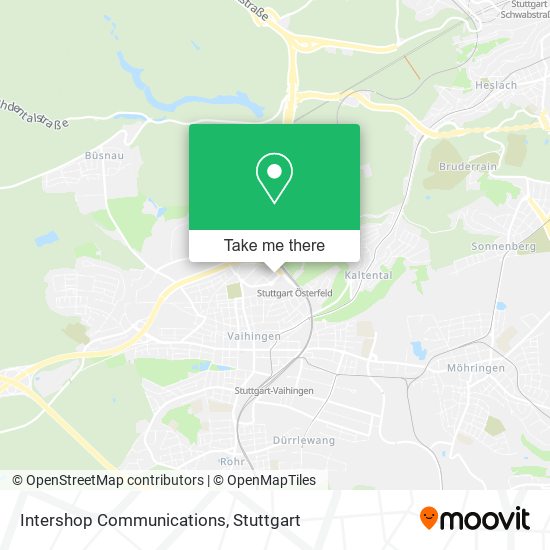 Intershop Communications map