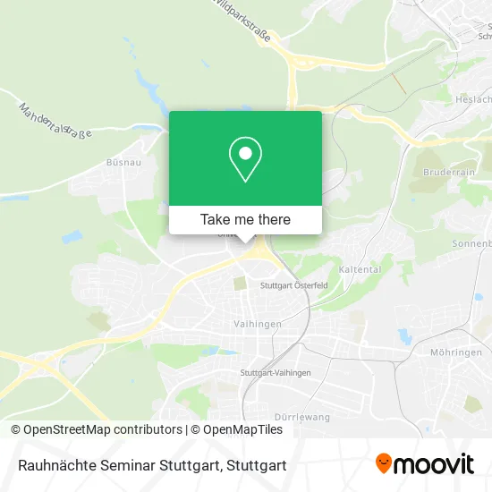 Карта Rauhnächte Seminar Stuttgart