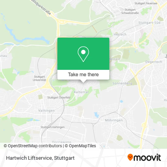 Карта Hartwich Liftservice
