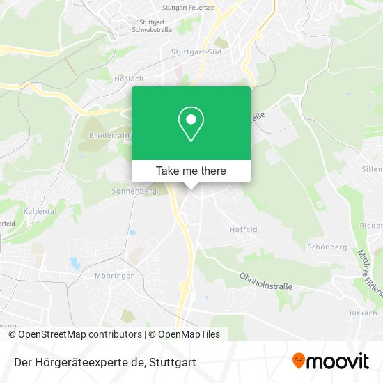 Der Hörgeräteexperte de map