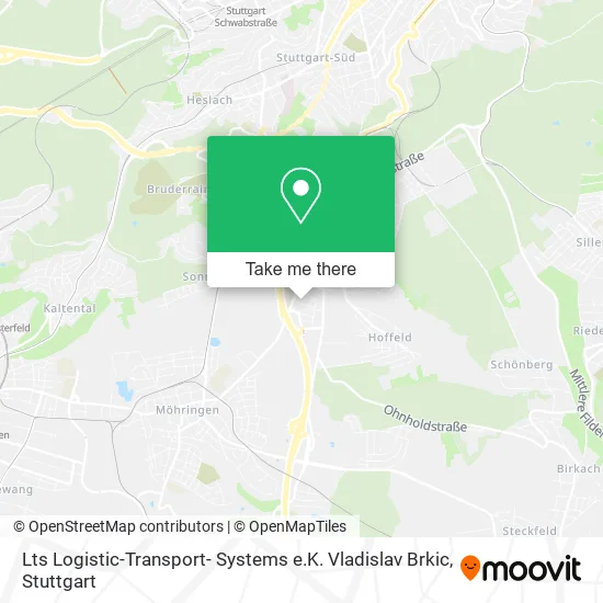 Карта Lts Logistic-Transport- Systems e.K. Vladislav Brkic