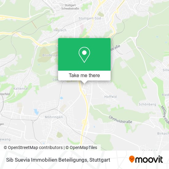 Sib Suevia Immobilien Beteiligungs map