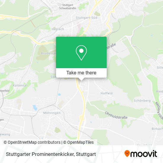 Stuttgarter Prominentenkicker map