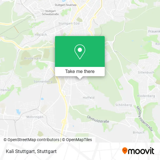 Карта Kali Stuttgart