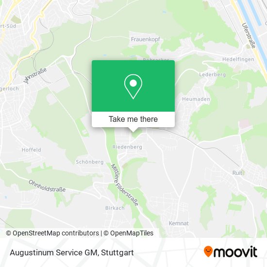 Augustinum Service GM map