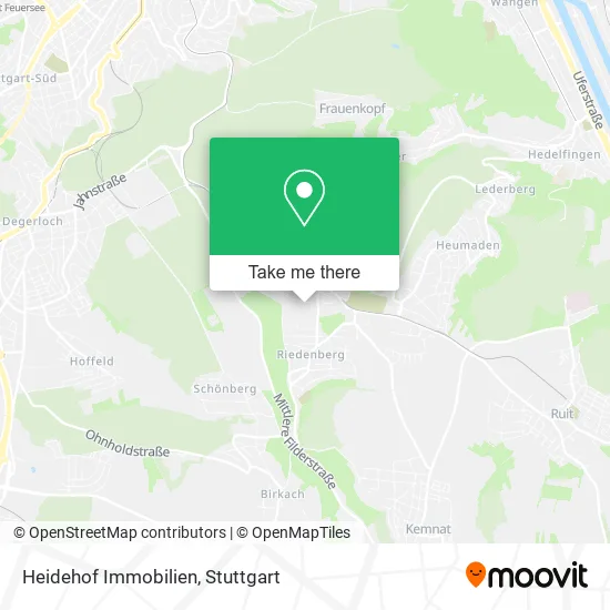 Карта Heidehof Immobilien