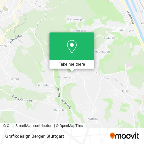 Карта Grafikdesign Berger