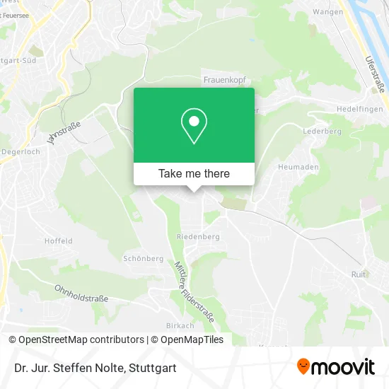 Карта Dr. Jur. Steffen Nolte