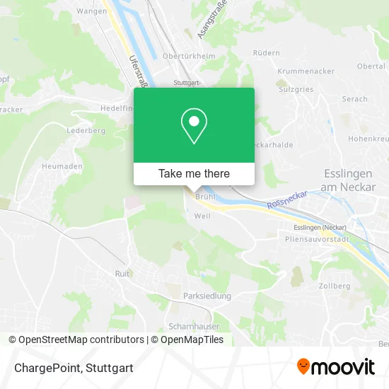 ChargePoint map