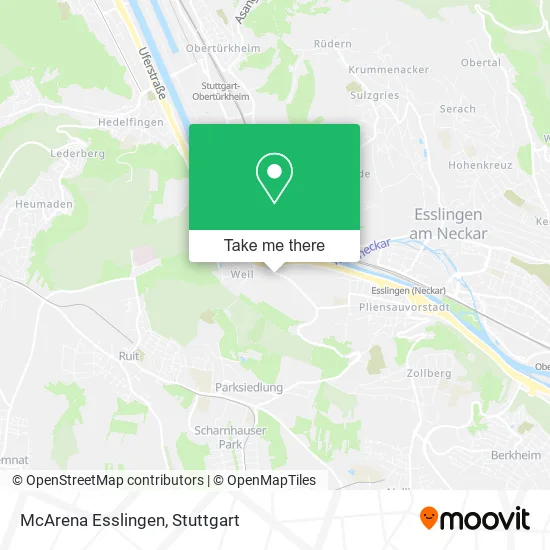 Карта McArena Esslingen