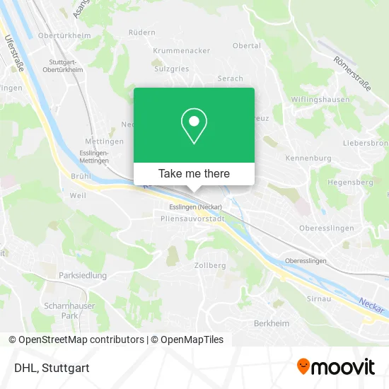 Карта DHL
