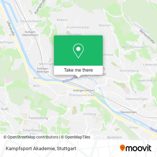 Kampfsport Akademie map