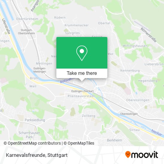 Karnevalsfreunde map