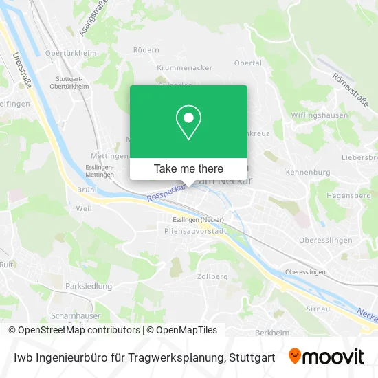 Карта Iwb Ingenieurbüro für Tragwerksplanung