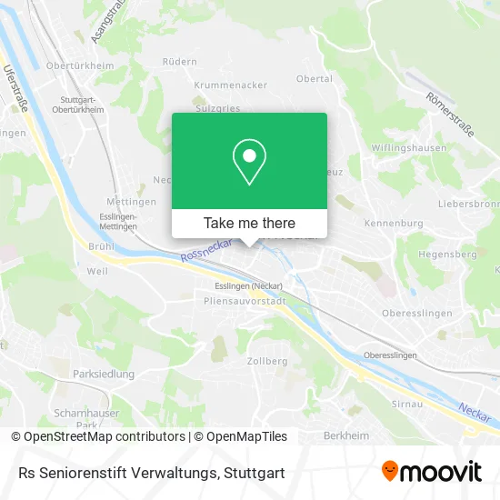 Карта Rs Seniorenstift Verwaltungs