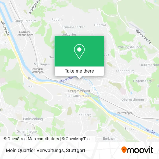 Карта Mein Quartier Verwaltungs